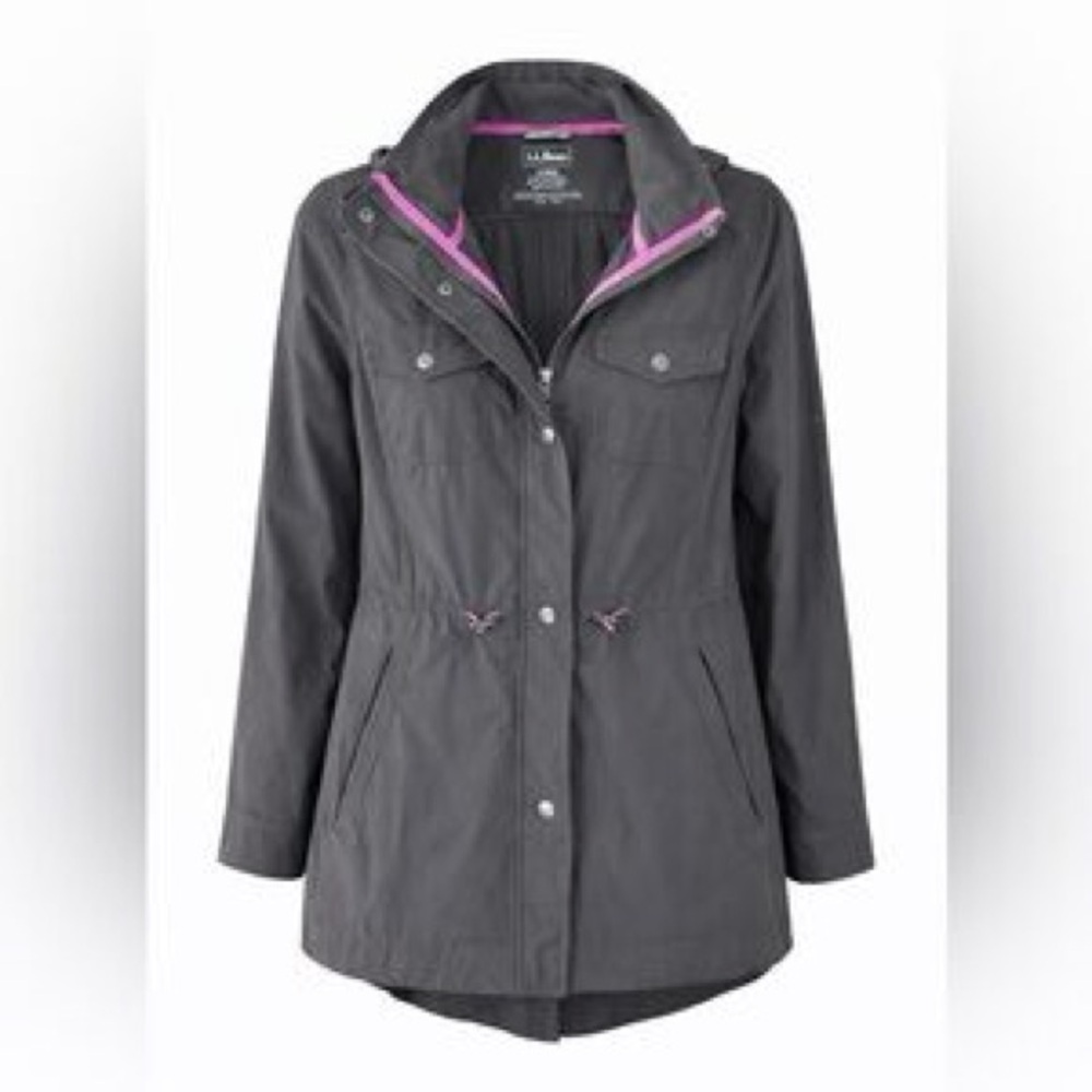 LLBean Luna Gray Jacket Medium